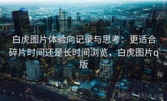 白虎图片体验向记录与思考：更适合碎片时间还是长时间浏览，白虎图片q版