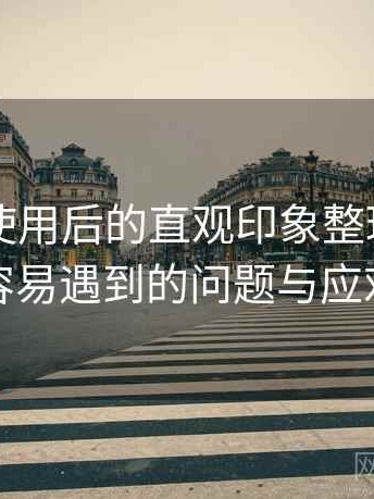 黑料网使用后的直观印象整理：新用户最容易遇到的问题与应对方式