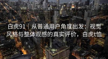 白虎91｜从普通用户角度出发：视觉风格与整体观感的真实评价，白虎t恤
