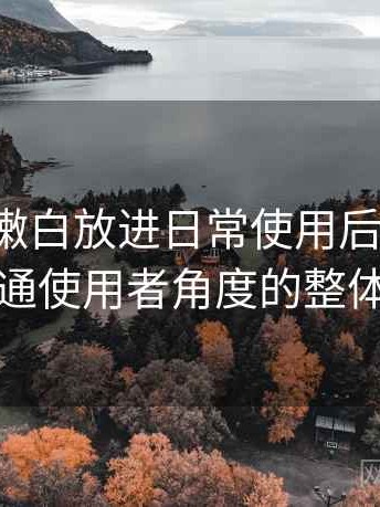 把白虎嫩白放进日常使用后的感受：从普通使用者角度的整体评价