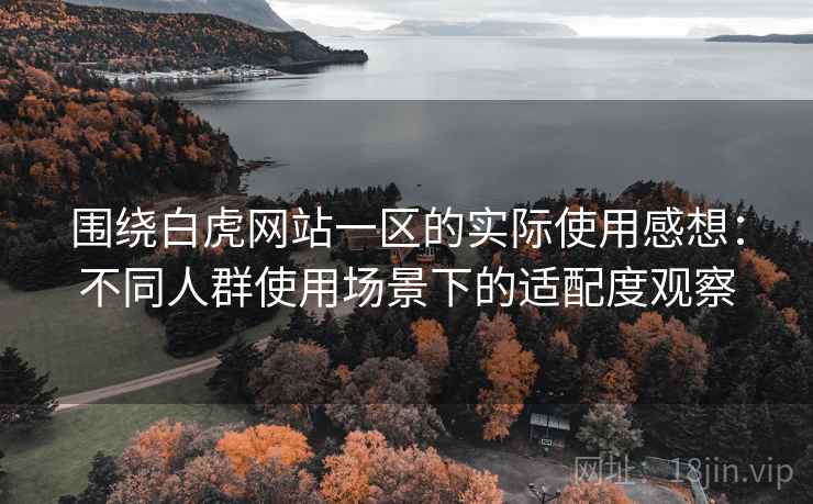 围绕白虎网站一区的实际使用感想:不同人群使用场景下的适配度观察 围绕白虎网站一区的实际使用感想:不同人群使用场景下的适配度观察