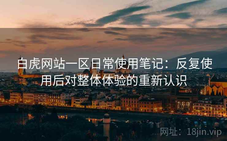 白虎网站一区日常使用笔记:反复使用后对整体体验的重新认识 白虎网站一区日常使用笔记:反复使用后对整体体验的重新认识